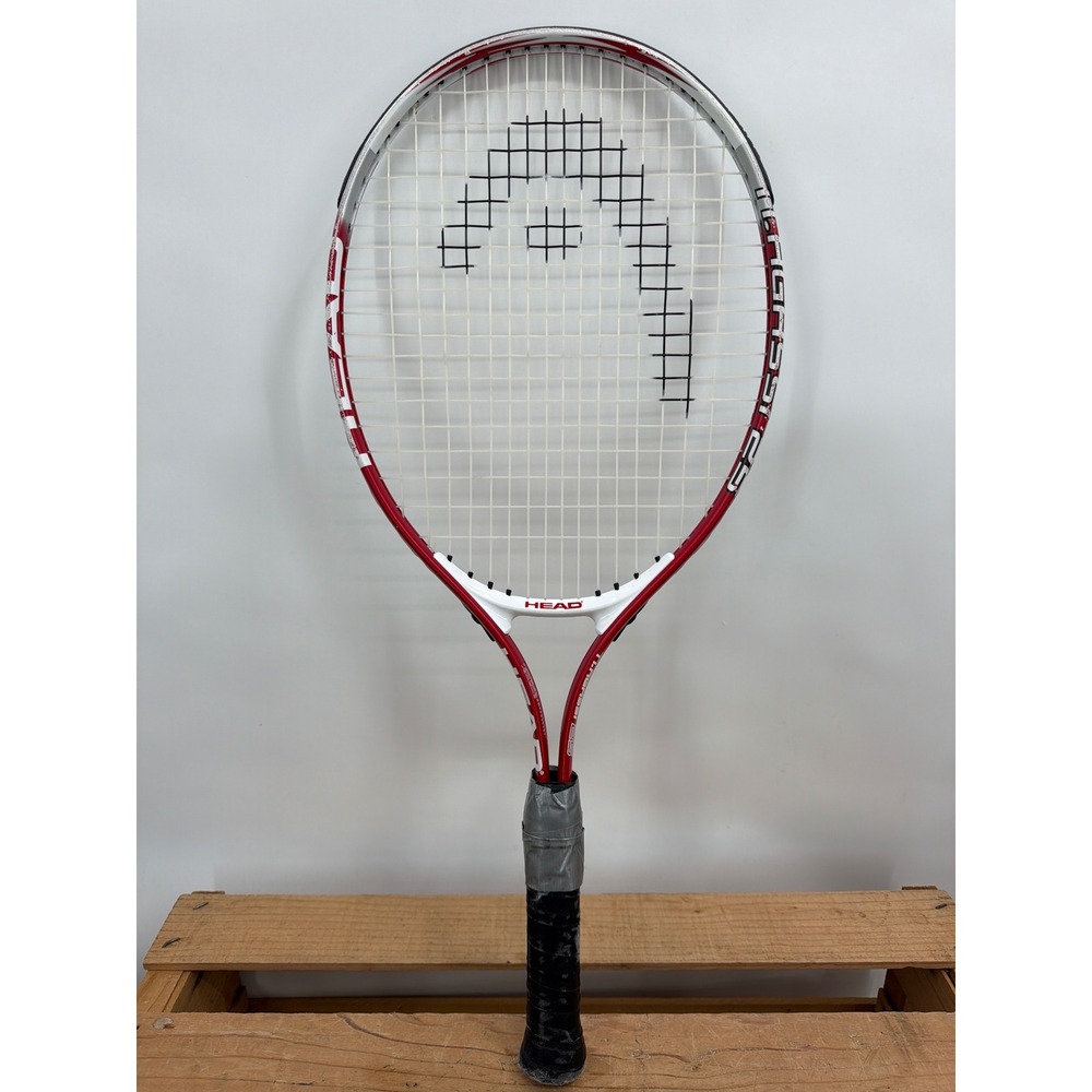 Head Ti.Agassi 25 Junior Tennis Racquet Red White Titanium with Cover‎ 230287